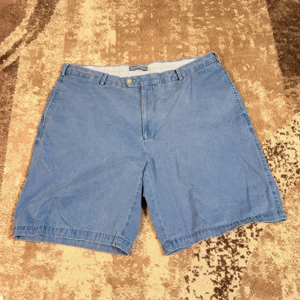 Peter Millar Pima Cotton Shorts‎ Chino Mens 40 Blue/Beige Golf  Set Of 2